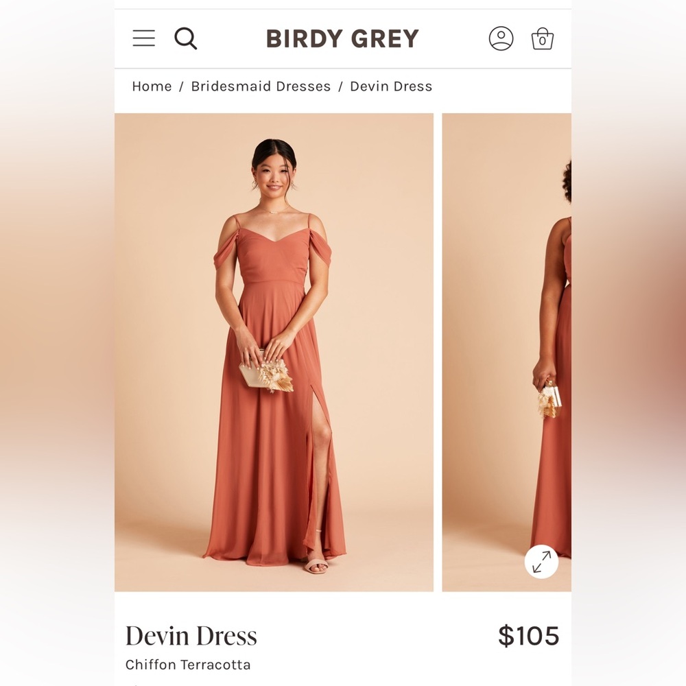 Birdy Grey Terracotta Devin Maxi Dress